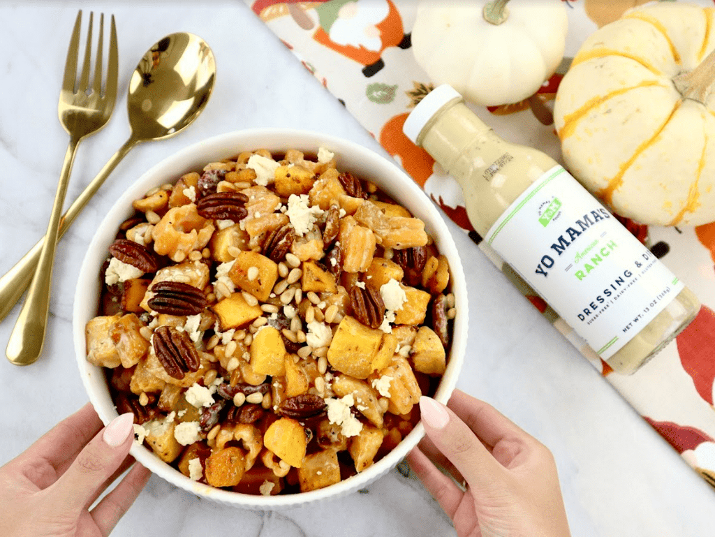 Roasted Butternut Squash Pasta - Yo Mama's Foods