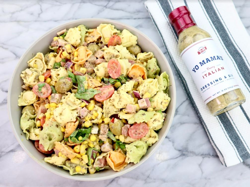 Tortellini Pasta Salad - Yo Mama's Foods