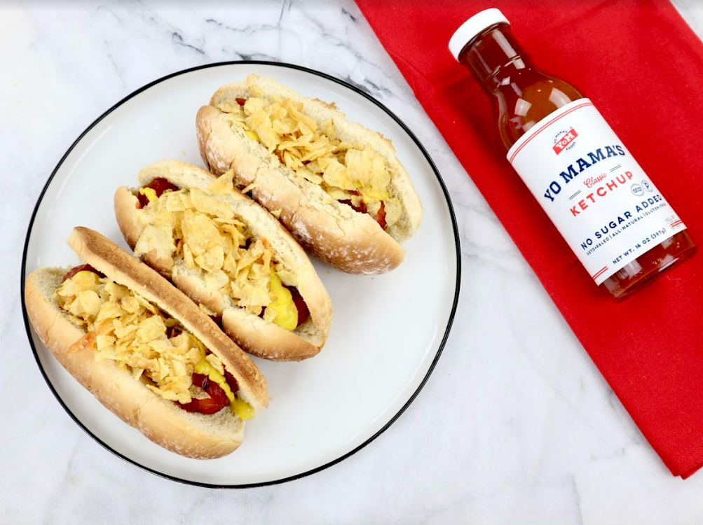 Classic Ketchup Lunch Hotdog - Yo Mama's Foods