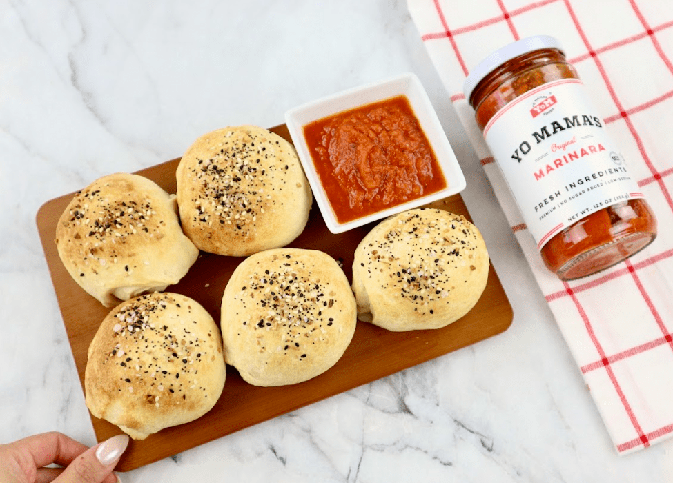 Marinara Pizza Bombs - Yo Mama's Foods